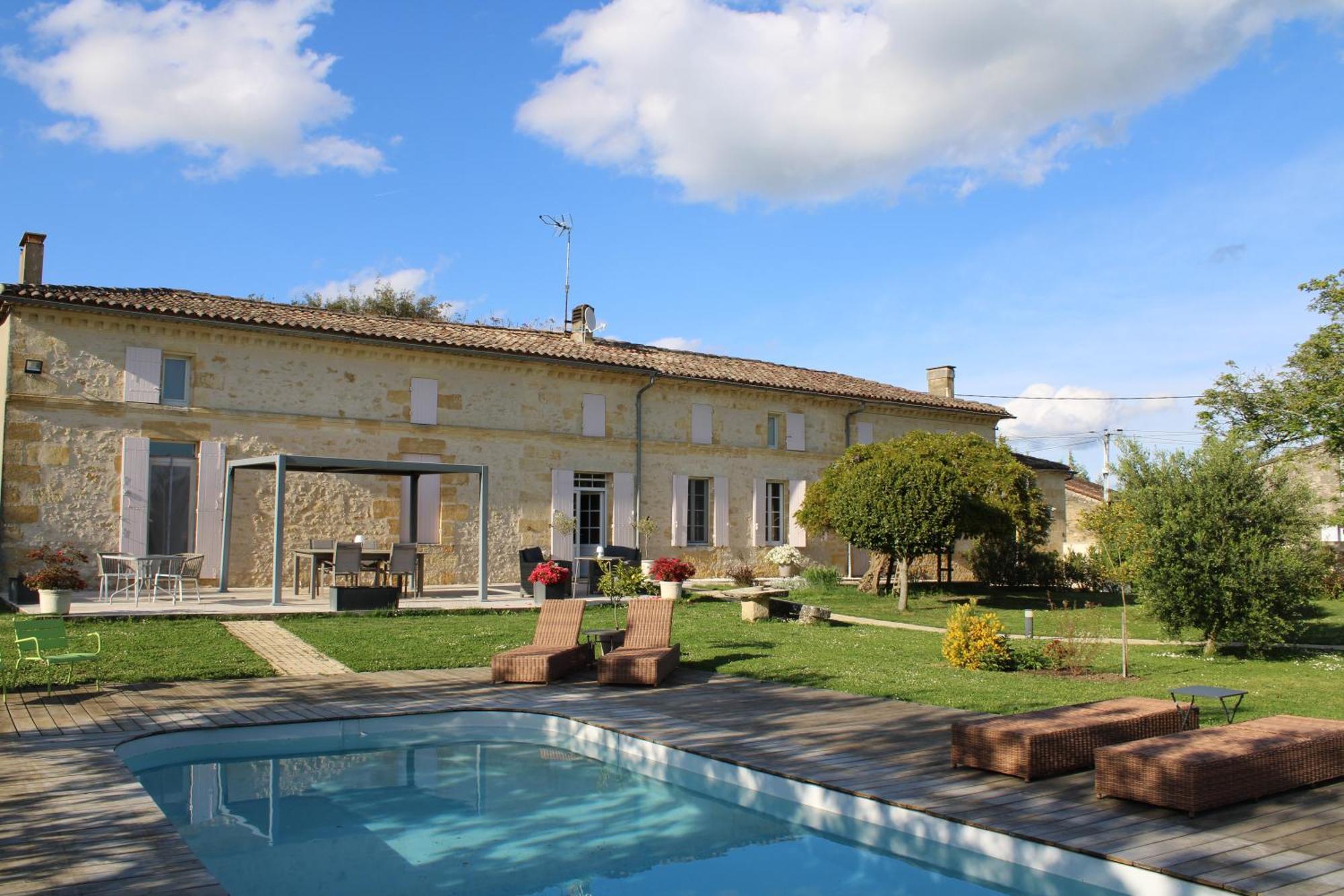 La Vigneraie De Laura Bed and Breakfast Sainte-Colombe  Εξωτερικό φωτογραφία