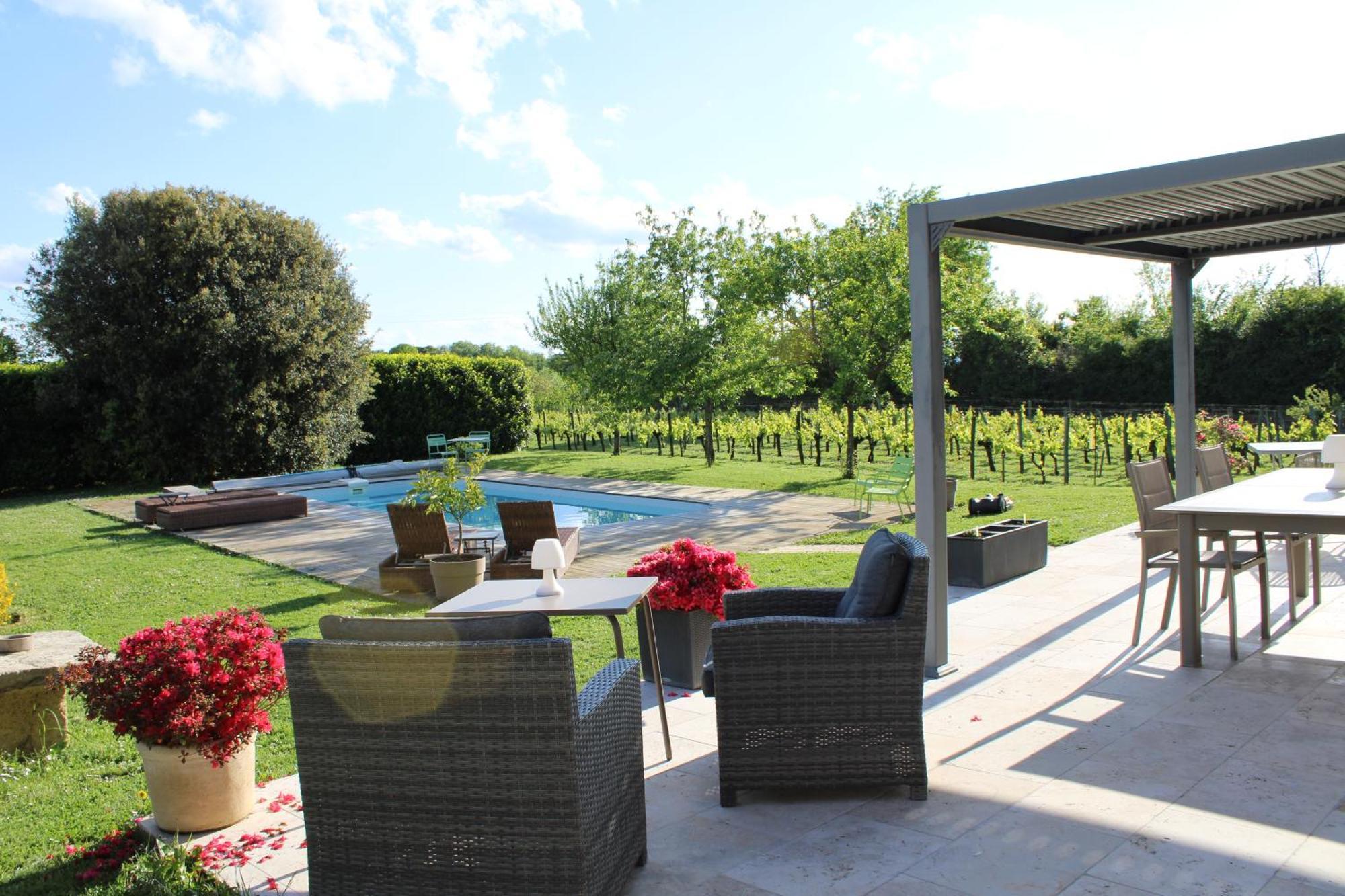 La Vigneraie De Laura Bed and Breakfast Sainte-Colombe  Εξωτερικό φωτογραφία